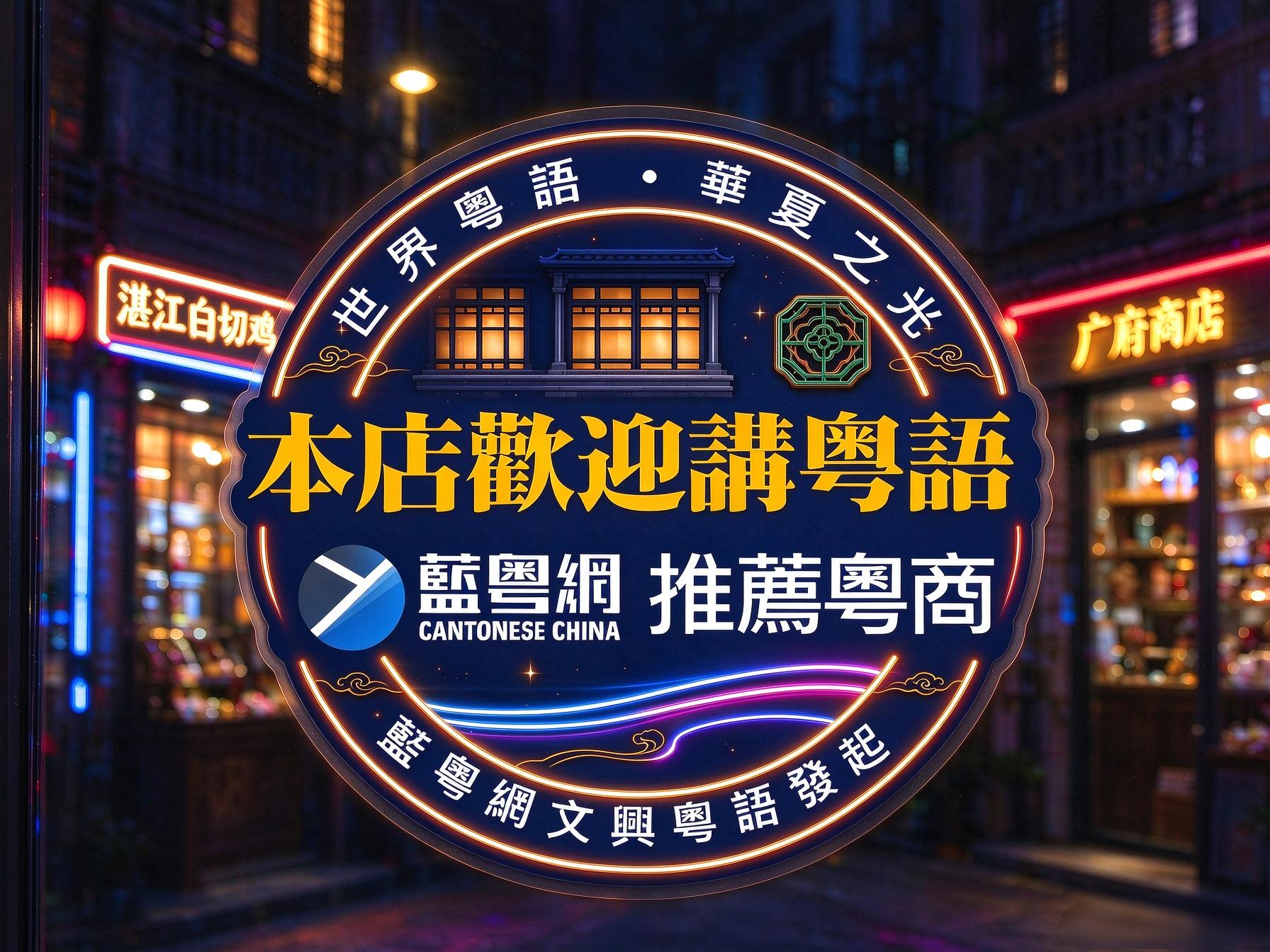 蓝粤网推荐粤商贴纸